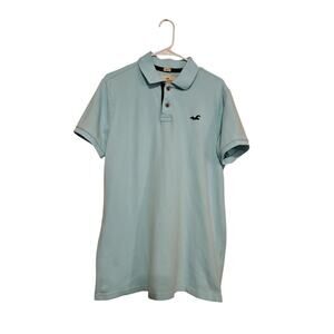 Hollister Epic Flex Stretch Polo Top